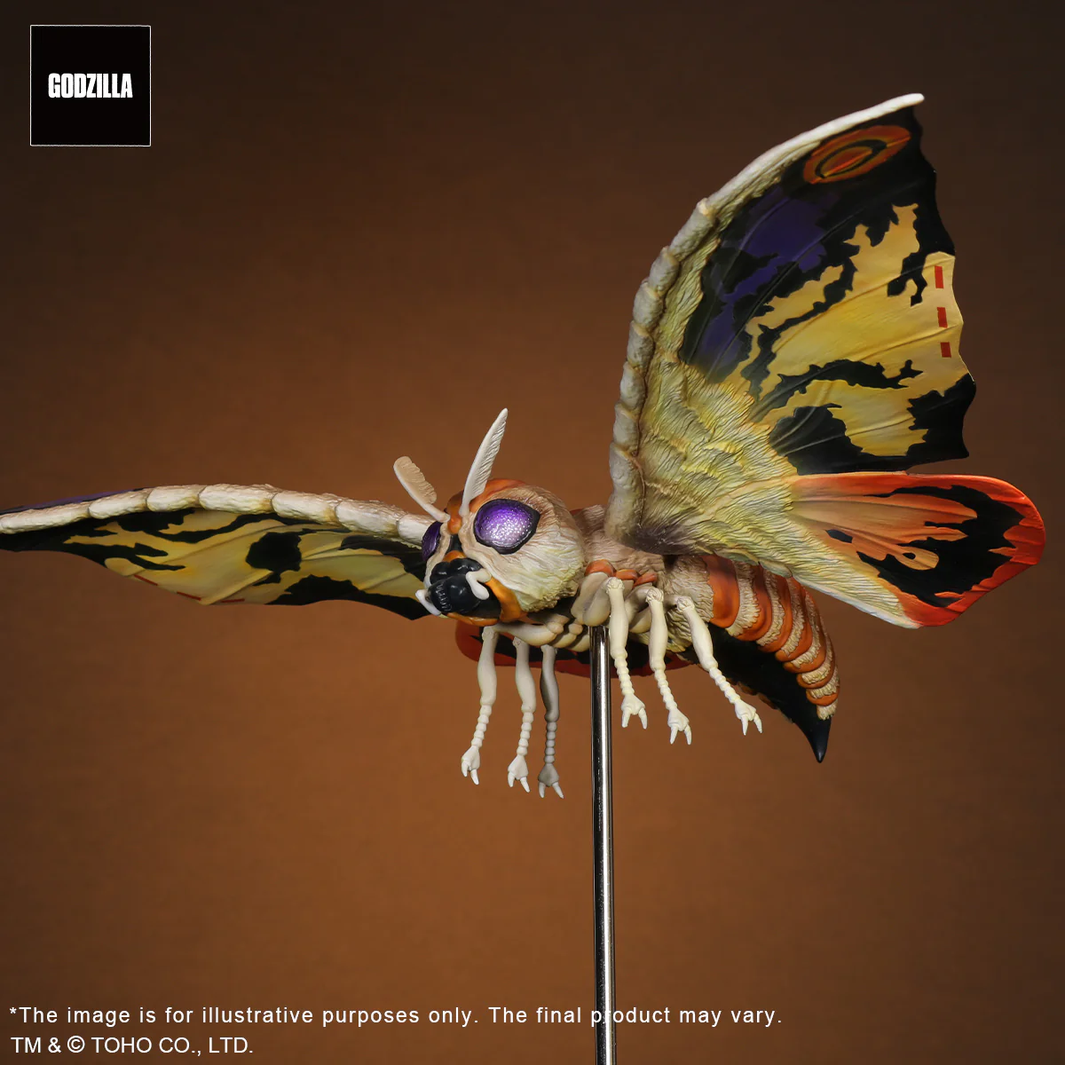 Toho Daikaiju Series FAVORITE SCULPTORS LINE Mothra(2001)＆Baragon(2001) Battle color Ver. - Image 3