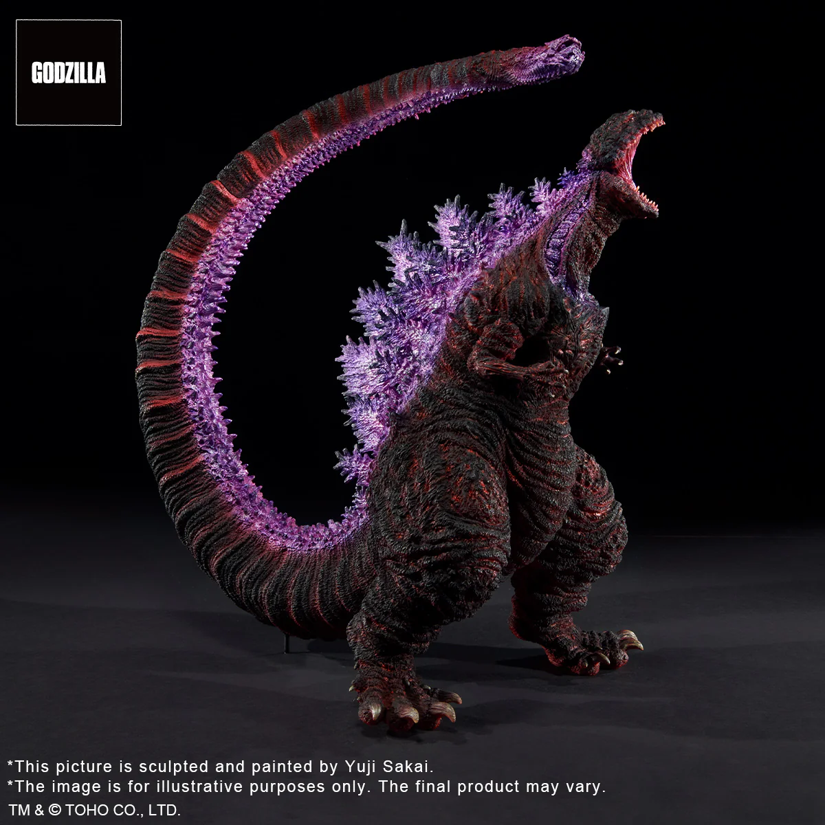 Toho 30cm series Yuji Sakai Modeling collection Godzilla(2016) 4th form Awakening Version (Shonen RIC Exclusive) - Image 7