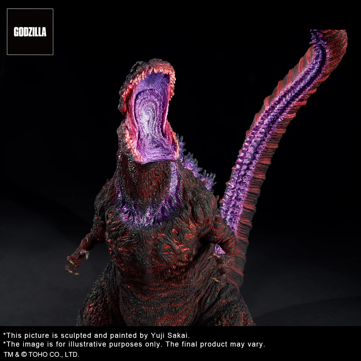 Toho 30cm series Yuji Sakai Modeling collection Godzilla(2016) 4th form Awakening Version (Shonen RIC Exclusive) - Image 9