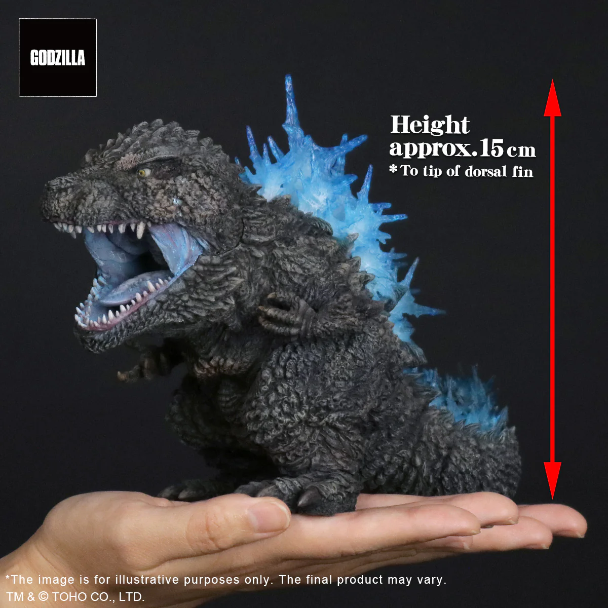 DefoReal Series Godzilla (2023) Heat ray Ver. (Second Production) (Shonen RIC Exclusive) - Image 9