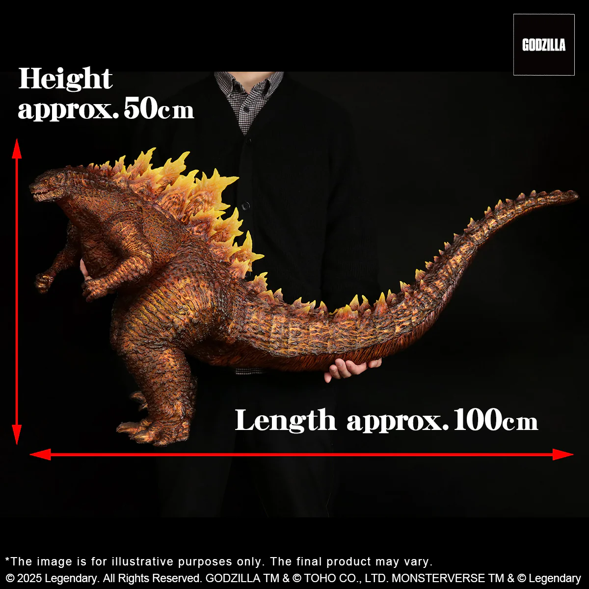 Gigantic Series Burning Godzilla(2019) Clear ver. - Image 9