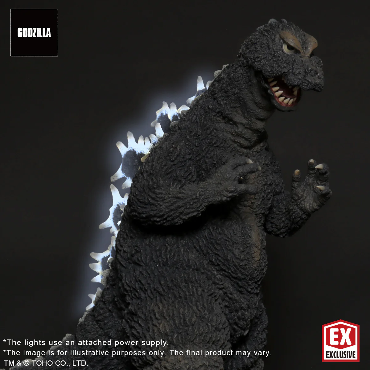Gigantic Series Godzilla(1964) Light Up Version - Image 8