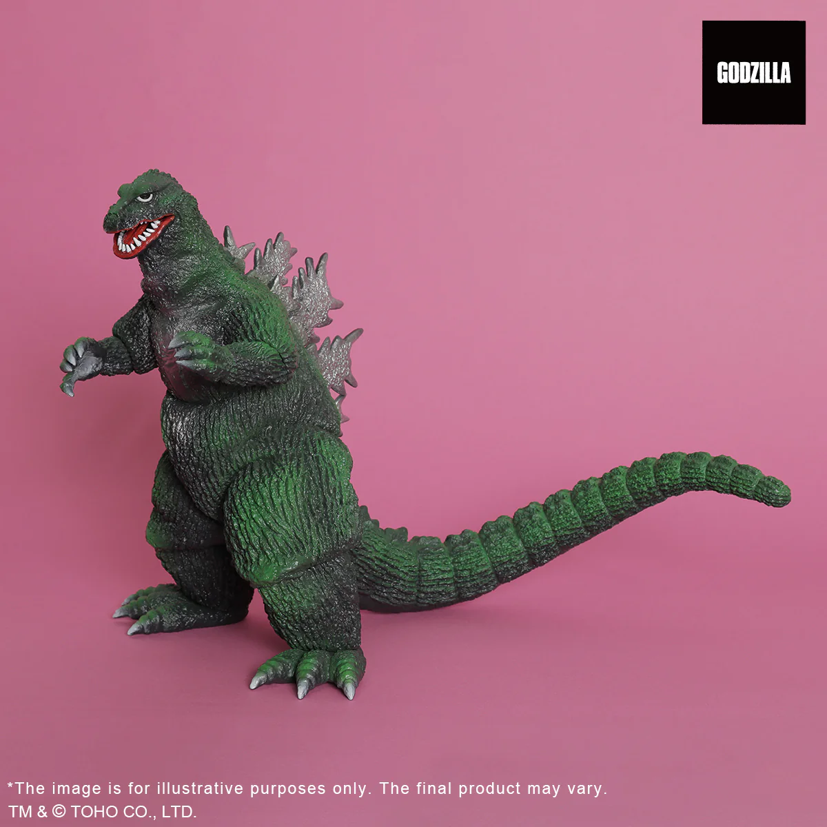 Toho Daikaiju series Godzilla (1962) Classic Color Version. - Image 4