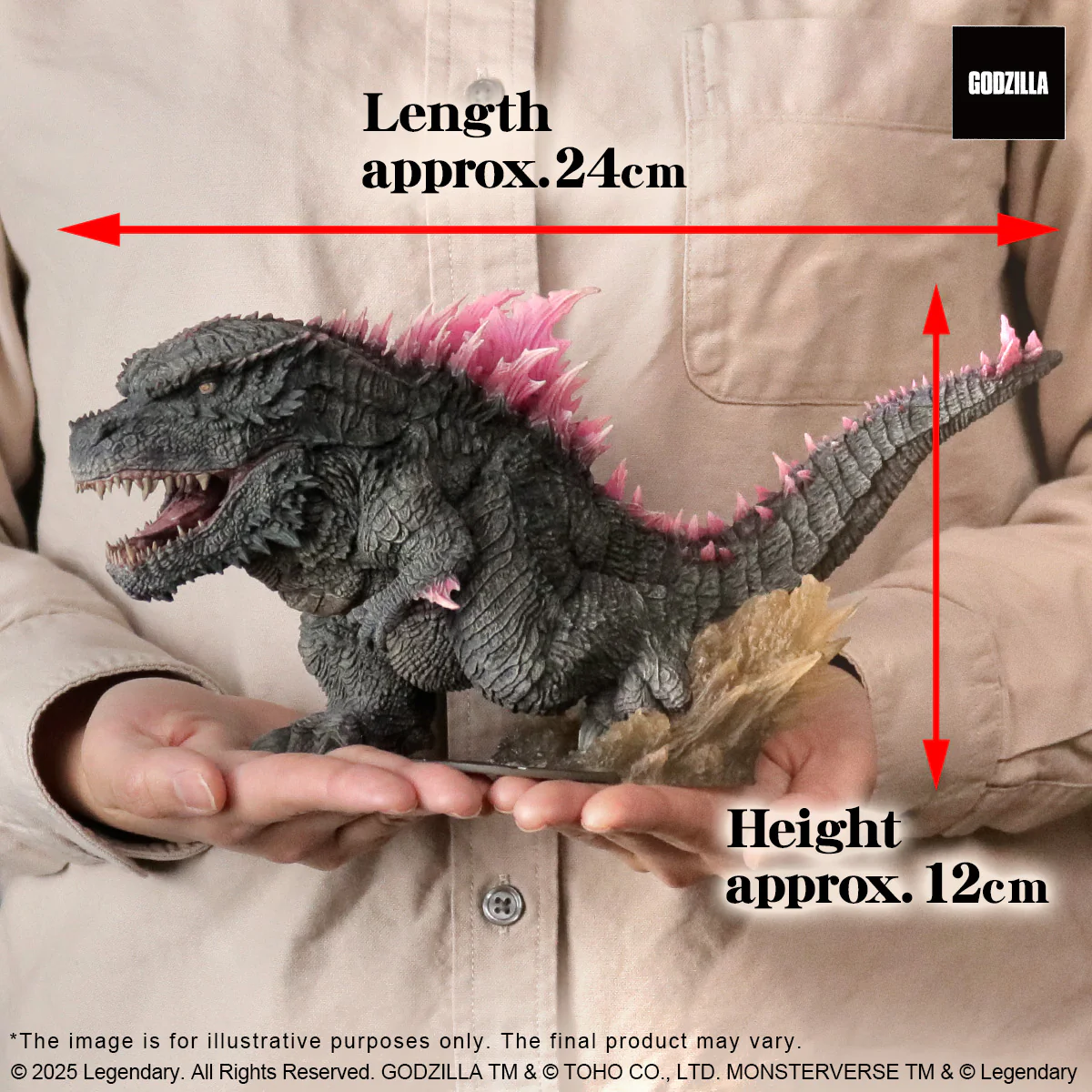 DefoReal Series GODZILLA (2024) EVOLVED Ver. FROM GODZILLA × KONG: THE NEW EMPIRE (Shonen RIC Exclusive) - Image 10