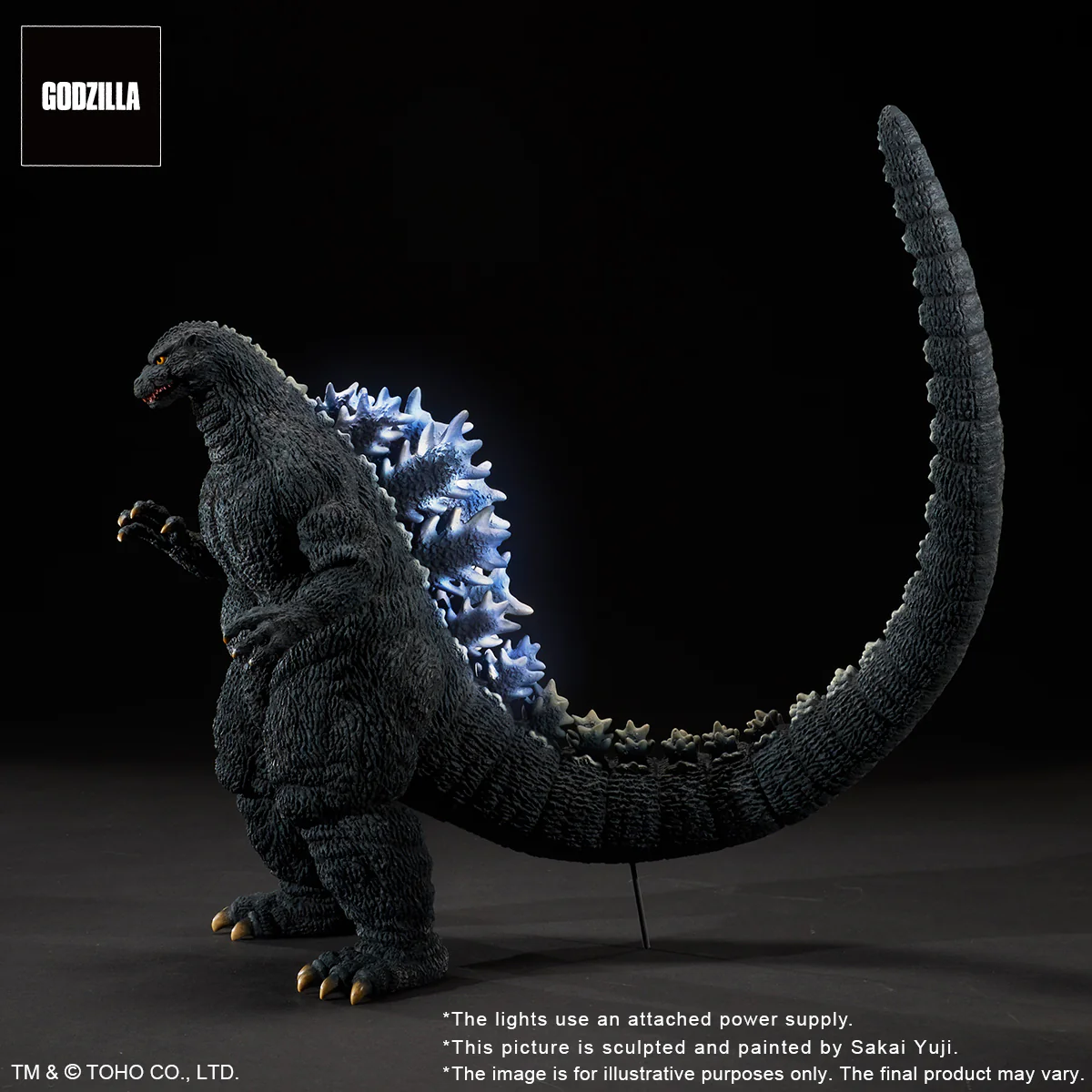 TOHO 30cm Series Sakai Yuji Modeling Collection Godzilla (1993) Gallant Figure in the Suzuka Mountains (Shonen RIC Exclusive) - Image 10
