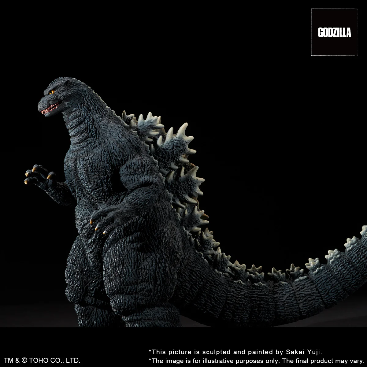 TOHO 30cm Series Sakai Yuji Modeling Collection Godzilla (1993) Gallant Figure in the Suzuka Mountains (Shonen RIC Exclusive) - Image 5