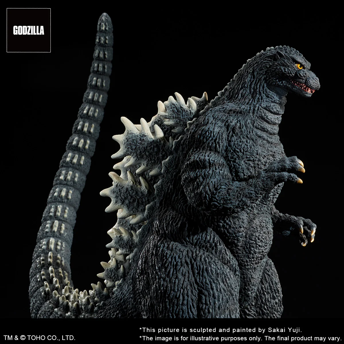 TOHO 30cm Series Sakai Yuji Modeling Collection Godzilla (1993) Gallant Figure in the Suzuka Mountains (Shonen RIC Exclusive) - Image 6