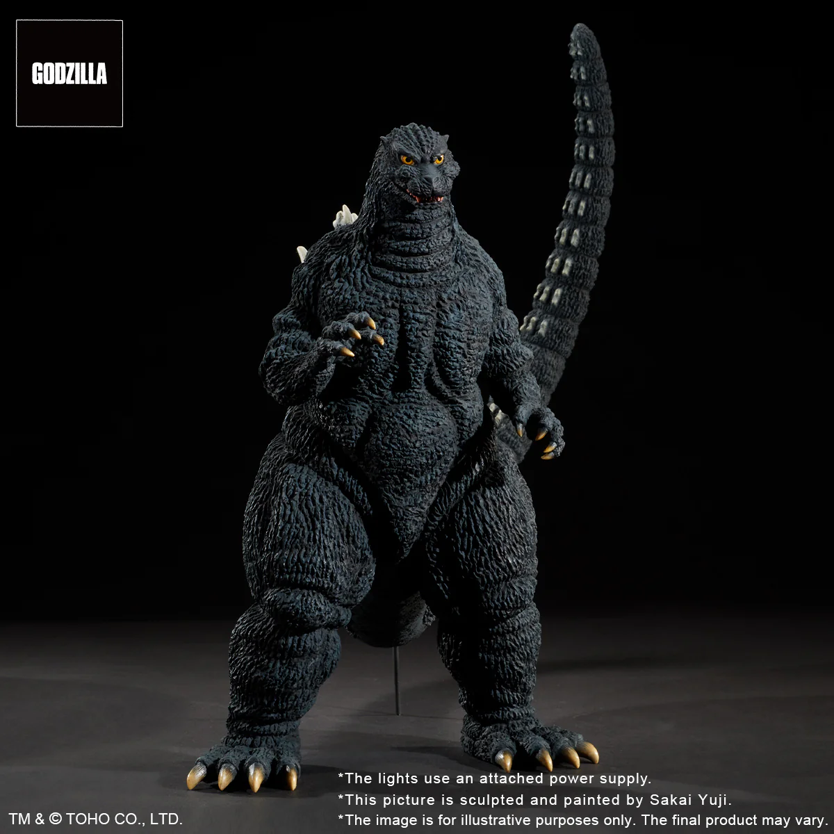 TOHO 30cm Series Sakai Yuji Modeling Collection Godzilla (1993) Gallant Figure in the Suzuka Mountains (Shonen RIC Exclusive) - Image 8