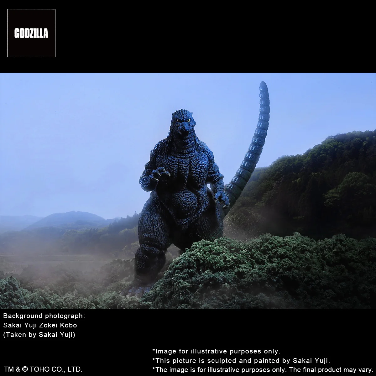 TOHO 30cm Series Sakai Yuji Modeling Collection Godzilla (1993) Gallant Figure in the Suzuka Mountains (Shonen RIC Exclusive) - Image 9