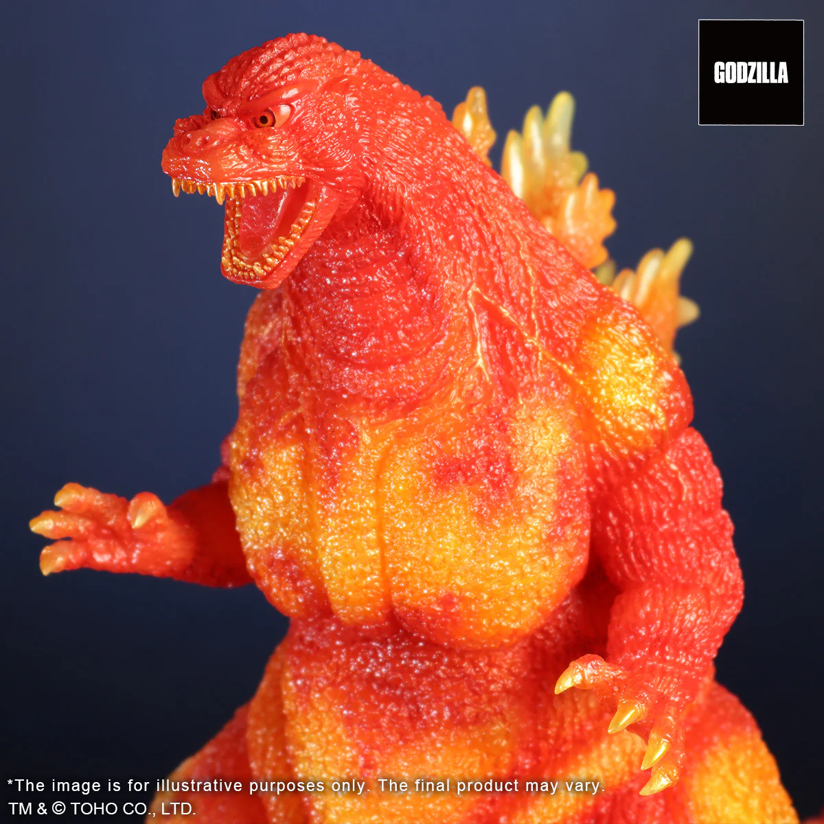 Toho 30cm Series Godzilla(1995) Clear Orange Ver. - Image 6