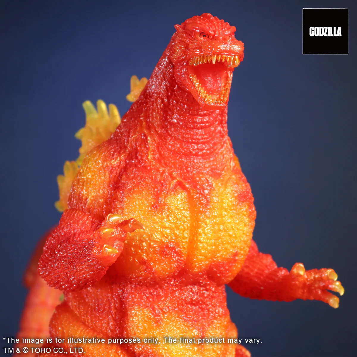 Toho 30cm Series Godzilla(1995) Clear Orange Ver. - Image 7