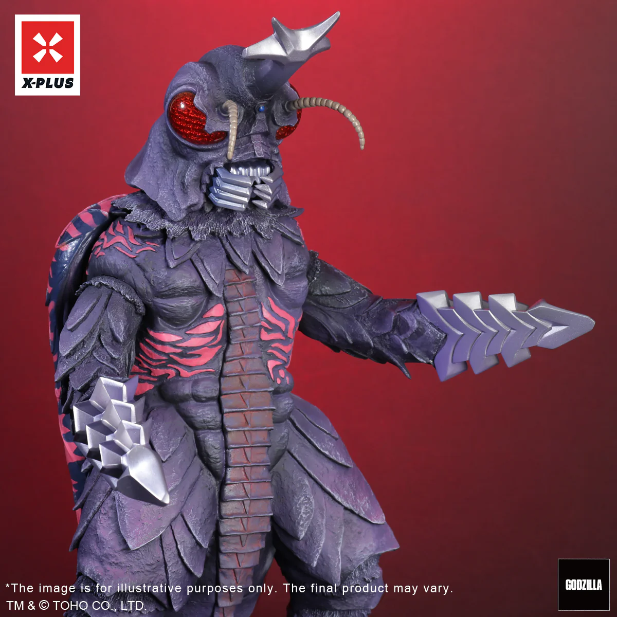 Toho 30cm Series Megalon Purple Version - Image 9