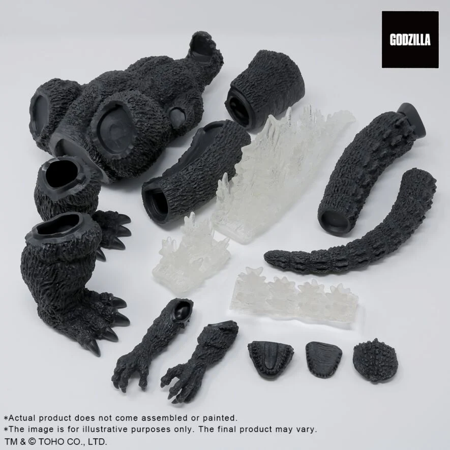 Toho 30cm Series SAKAI YUJI Modeling Collection Godzilla(1984) Soft Vinyl Kit - Image 3
