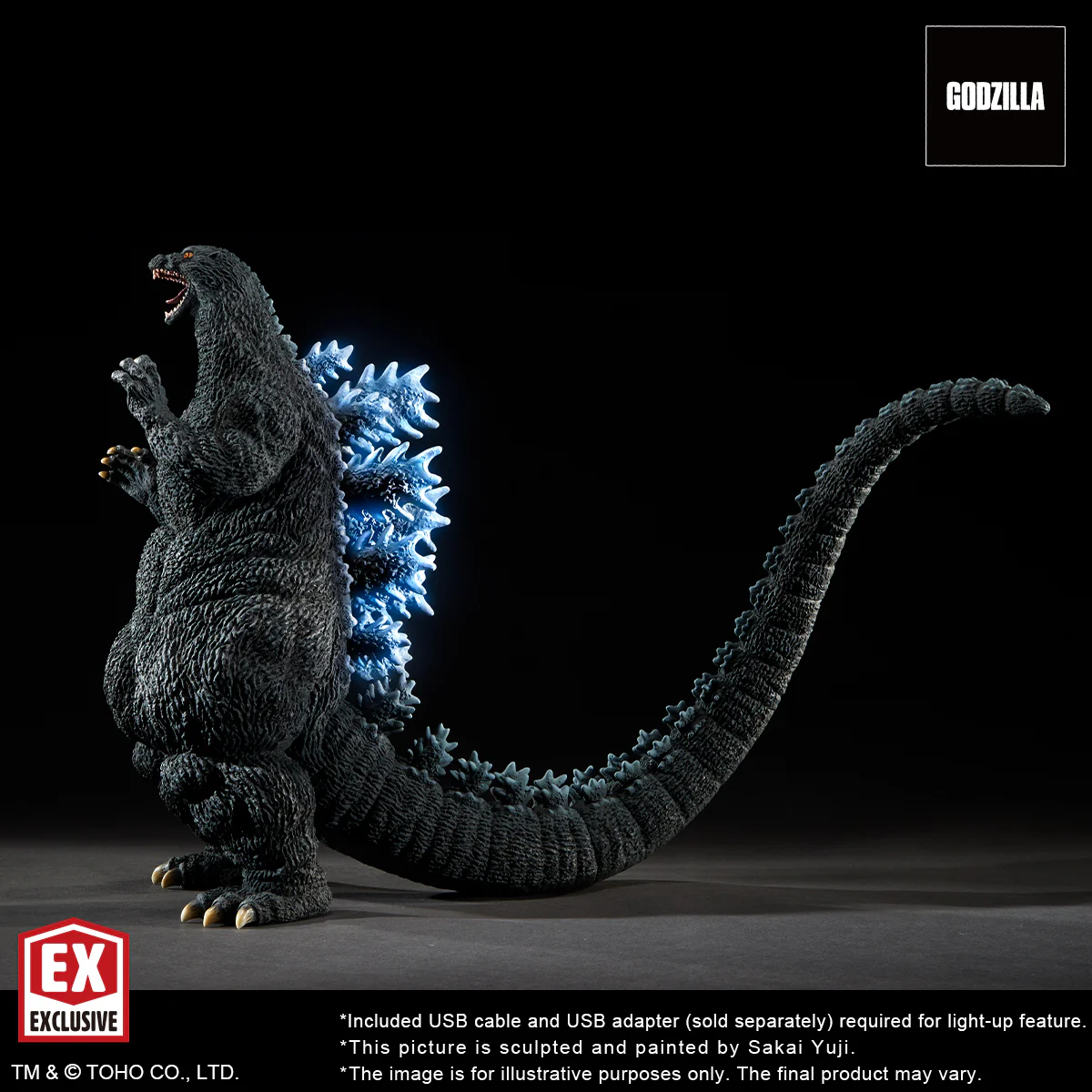 Toho 30cm Series Yuji Sakai Modeling collection Godzilla(1995) LAST SCENE Shonen-RIC Exclusive - Image 9