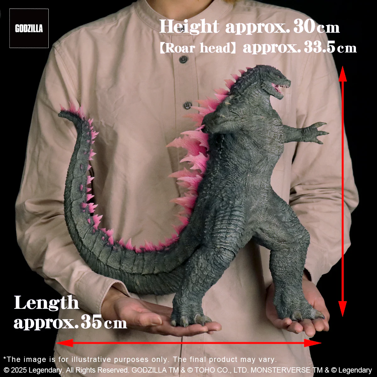 Toho Daikaiju Series GODZILLA (2024) EVOLVED Ver. FROM GODZILLA × KONG: THE NEW EMPIRE  (Shonen RIC Exclusive) - Image 12