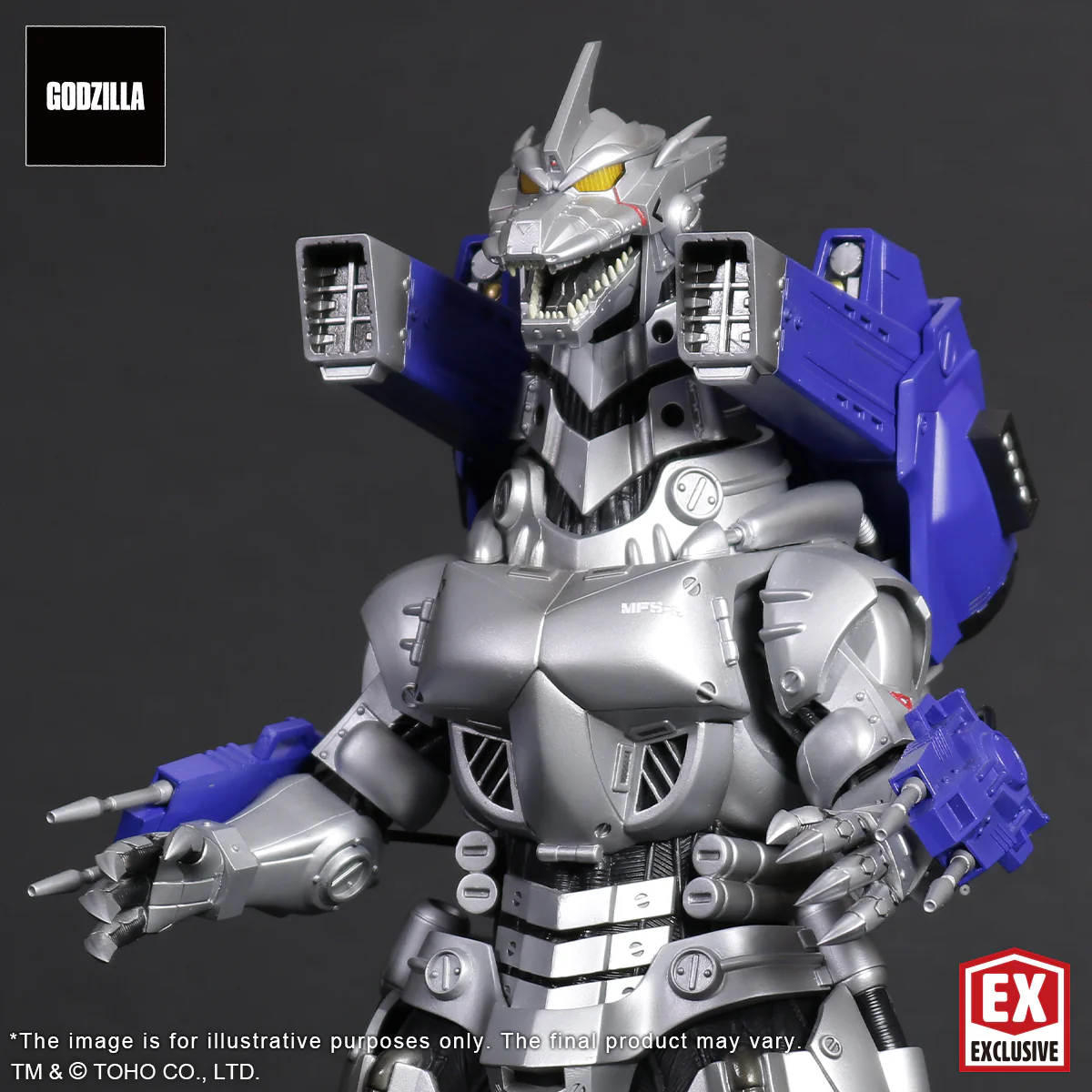 Toho Daikaiju Series MFS-3 KIRYU (2002) Heavily Armed Type (Shonen RIC Exclusive) - Image 8